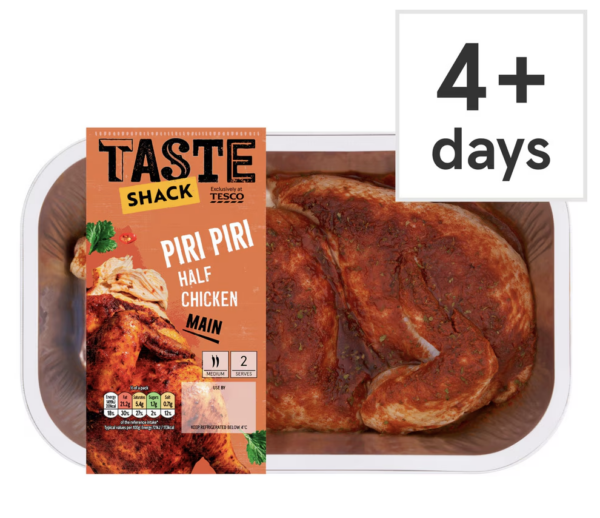 Taste Shack Piri Piri Half Chicken 725g